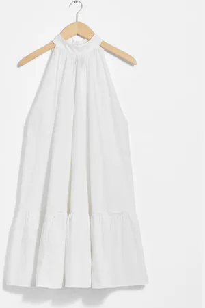& OTHER STORIES Bow-Detailed Mini Dress