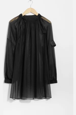 & OTHER STORIES Sheer Mini Dress