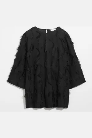 & OTHER STORIES Fringed Mini Tunic Dress