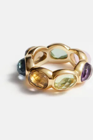 & OTHER STORIES Vibrant Crystal Ring