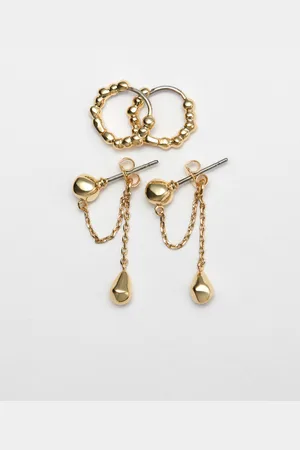 & OTHER STORIES Chain Earrings Set