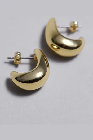 & OTHER STORIES Curved Earrings
