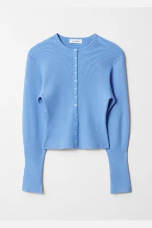 & OTHER STORIES Fitted Rib-Knit Cardigan