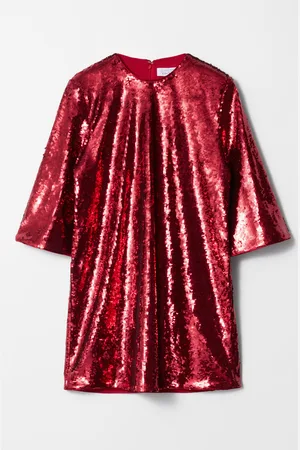 & OTHER STORIES Sequined Mini Shift Dress