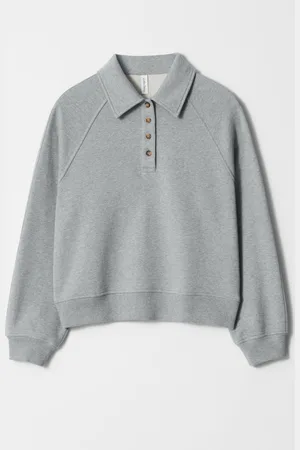 & OTHER STORIES Collared Polo Sweatshirt