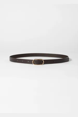 & OTHER STORIES Slim Leather Belt