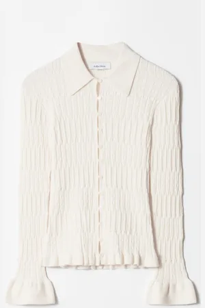 & OTHER STORIES Knitted Collar Cardigan