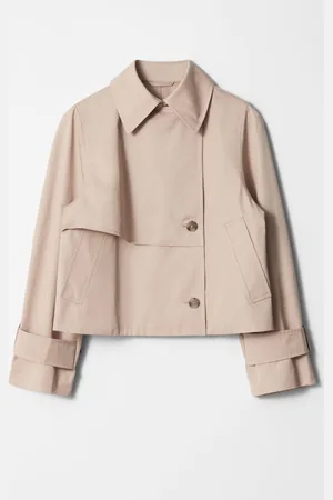 & OTHER STORIES Short Trench Coat Jacket