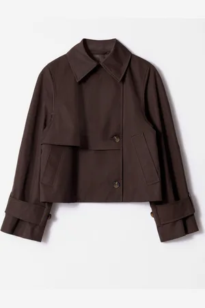 & OTHER STORIES Short Trench Coat Jacket
