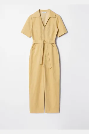 & OTHER STORIES Belted Corduroy Jumpsuit