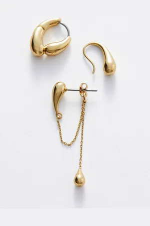 & OTHER STORIES Sculptural Earrings Set
