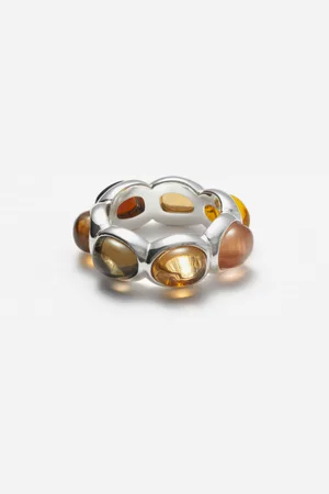 & OTHER STORIES Vibrant Crystal Ring