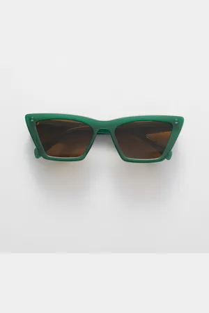 & OTHER STORIES Angular Cat Eye Sunglasses