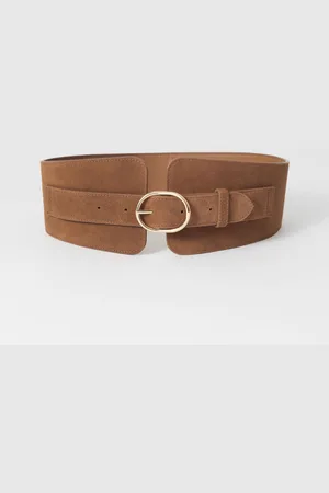 & OTHER STORIES Wide Suede Waist Belt