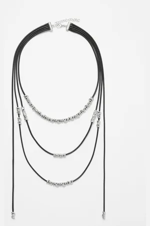 & OTHER STORIES Layered String Cord Necklace