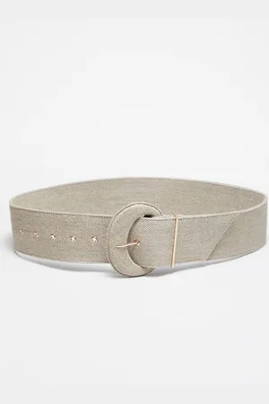 & OTHER STORIES Wide Linen Belt