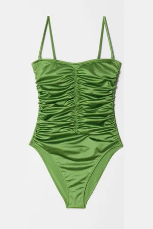 & OTHER STORIES Ruched Swimsuit