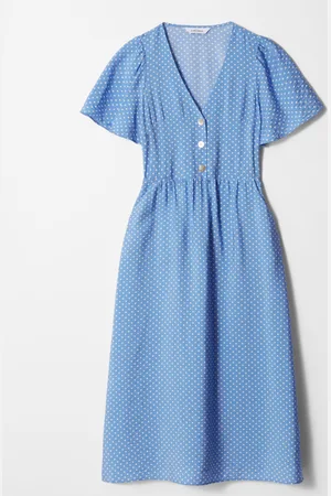 & OTHER STORIES V-Neck Midi Dress
