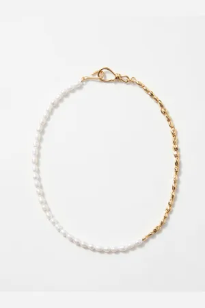 & OTHER STORIES Short Irregular Bead Necklace