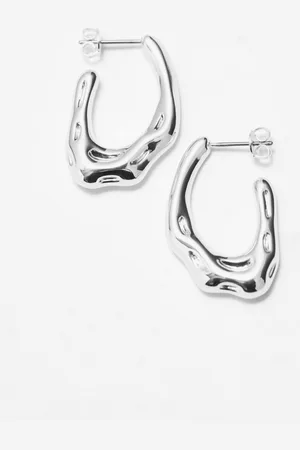 & OTHER STORIES Wavy Hoop Earrings