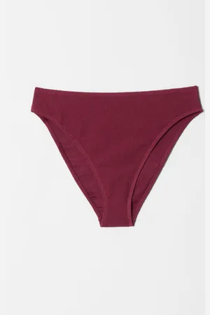 & OTHER STORIES Textured High-Waist Bikini Briefs