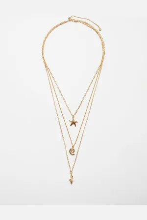& OTHER STORIES Layered Pendant Necklace
