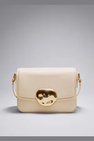 & OTHER STORIES Sculptural Buckle Leather Bag