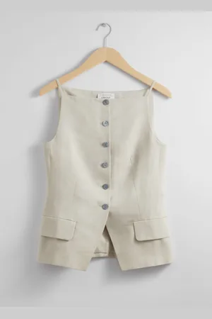 & OTHER STORIES Tailored Strappy Waistcoat