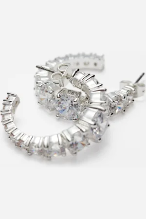 & OTHER STORIES Crystal Hoop Earrings