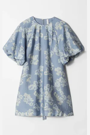 & OTHER STORIES Puff-Sleeve Mini Dress