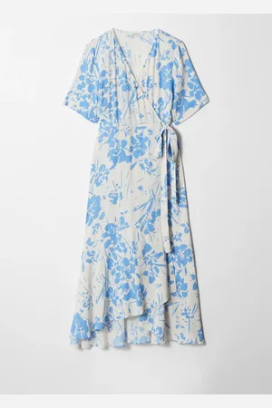 & OTHER STORIES Wrap Midi Dress