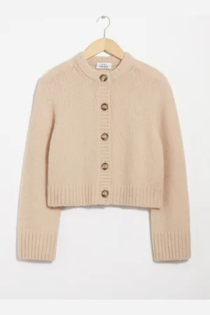 & OTHER STORIES Buttoned Knit Cardigan