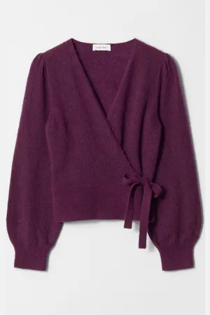 & OTHER STORIES Mohair-Blend Knitted Wrap Cardigan