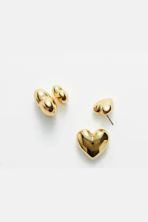 & OTHER STORIES Heart Earrings