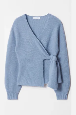 & OTHER STORIES Alpaca-Blend Knitted Wrap Cardigan