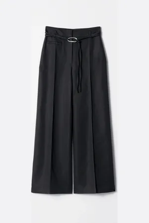 & OTHER STORIES Tailored Tie-Belt Trousers
