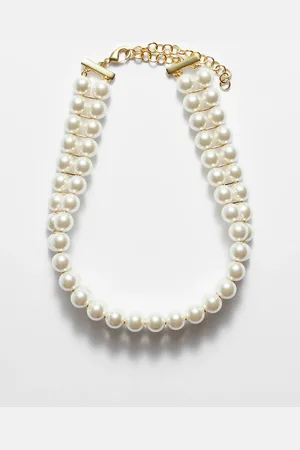 & OTHER STORIES Two-Row Pearl Choker