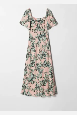 & OTHER STORIES Flutter-Sleeve Midi Dress