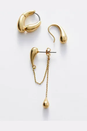 & OTHER STORIES Sculptural Earrings Set