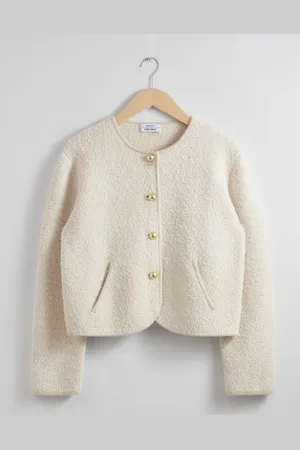 & OTHER STORIES Textured Glitter Cardigan