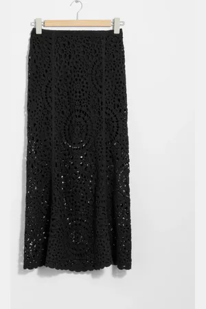 & OTHER STORIES Crocheted Midi Skirt