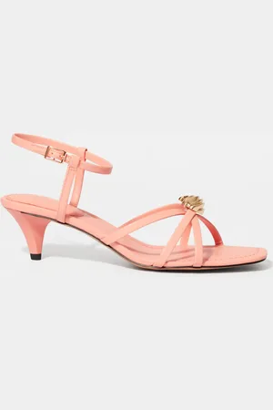 & OTHER STORIES Embellished Heeled Leather Sandals