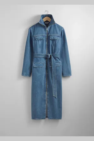 & OTHER STORIES Belted Utility Midi Dress