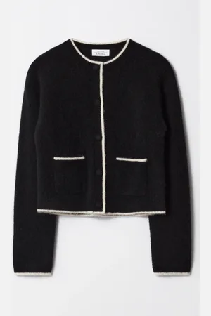& OTHER STORIES Boxy Crew-Neck Cardigan