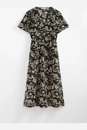 & OTHER STORIES Flutter-Sleeve Midi Dress
