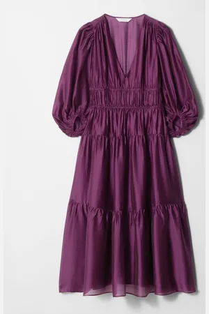 & OTHER STORIES Tiered Midi Dress