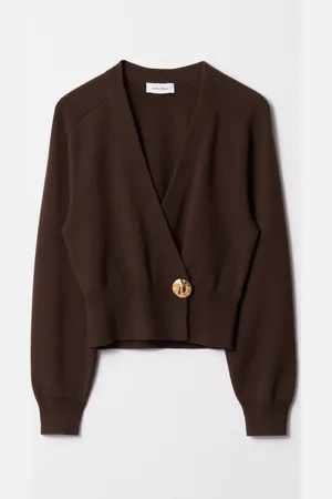 & OTHER STORIES Waisted Knitted Wrap Cardigan