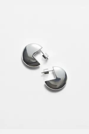 & OTHER STORIES Geometric Hoop Earrings