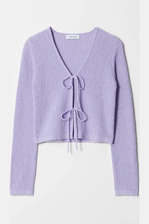 & OTHER STORIES Knitted Tie-Detail Cardigan