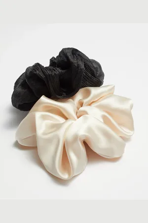 & OTHER STORIES Duo Extra-Large Satin Finish Scrunchie Set